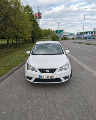 Seat Ibiza cena 26999 przebieg: 142000, rok produkcji 2014 z Poznań małe 106